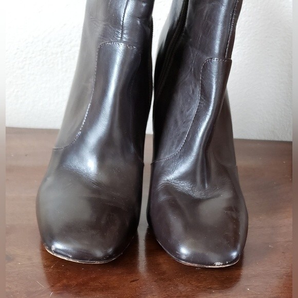 Via Spiga Women's Brown Leather Boot Size 7 M - Picture 7 of 15
